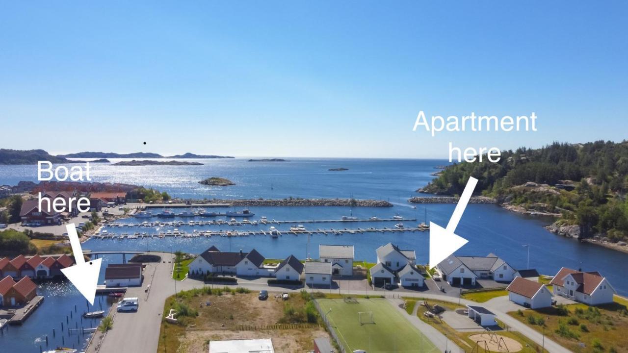Apartment With Boat Spangereid Eksteriør bilde